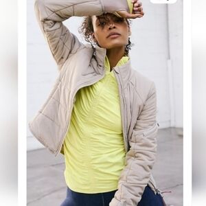 NWOT-Free People Movement Wonderland Warmth 1/4 Zip Sweatshirt